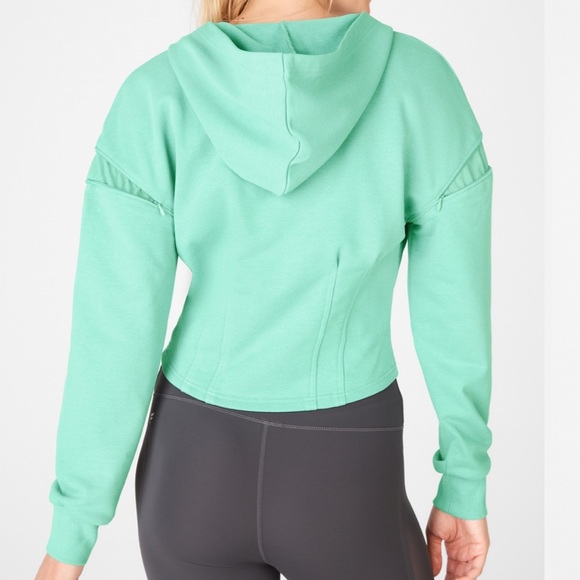 ✨2/$75 ✨ Fabletics Dakota zipped up hoodie - Picture 2 of 6